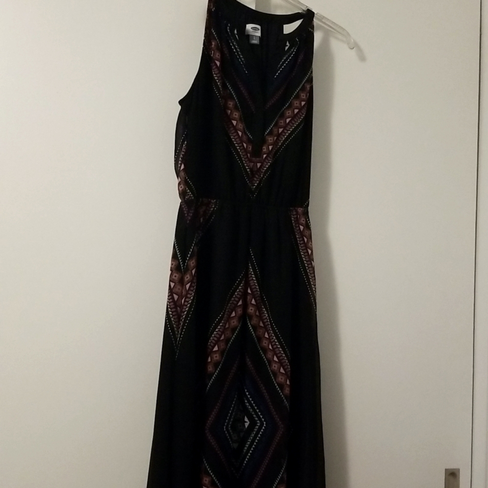 Old Navy, size small, maxi dress